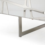 Modrest Kilson - Modern White TV Stand