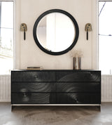 Cirque - Modern Black Ash Dresser - View Image 1