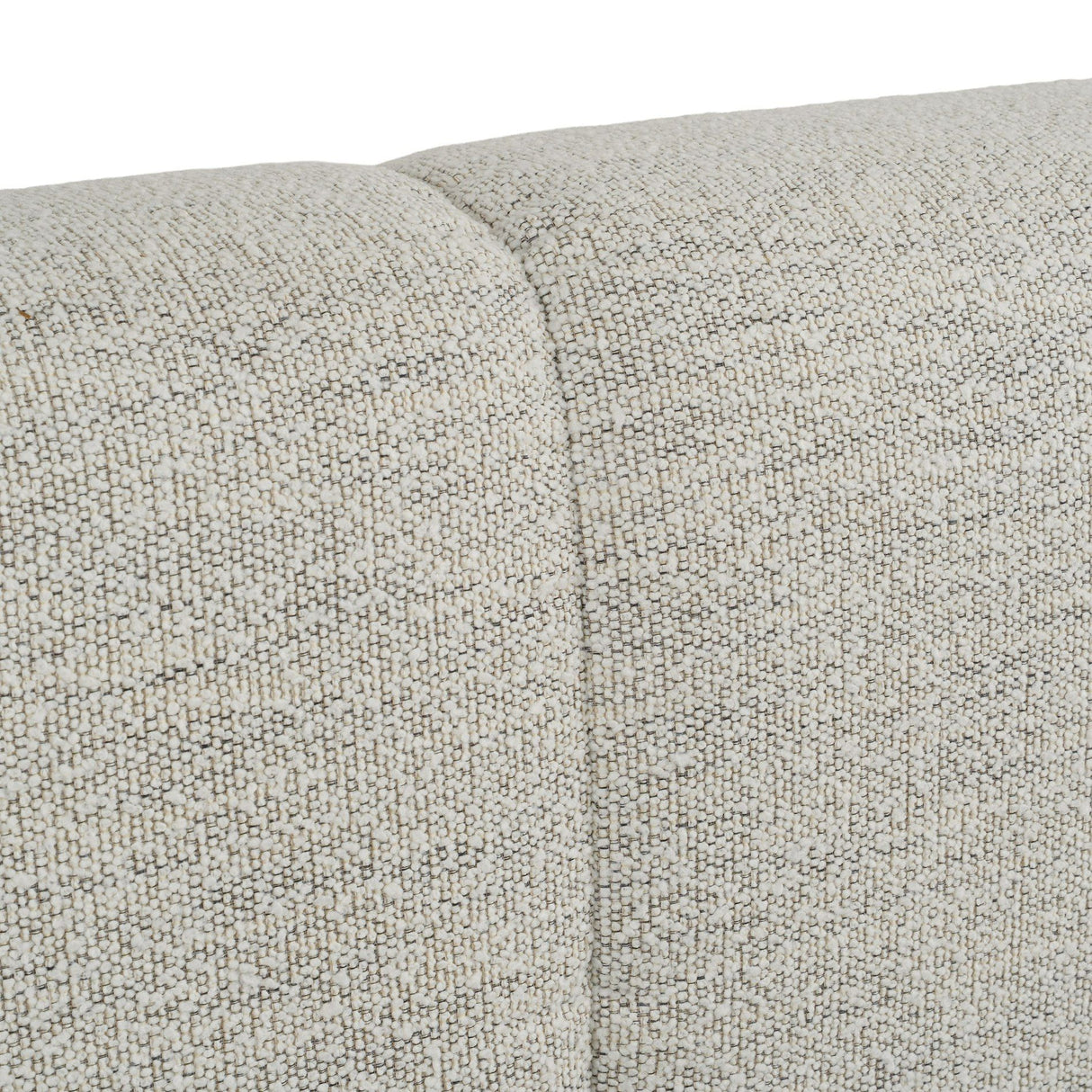 Queen Lamont + Aria - Modern Beige Fabric + Grey Texture 4-Piece Bedroom Set