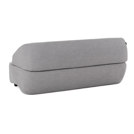 Divani Casa Lerner - Modern Light Grey Fabric Sofa Bed