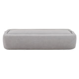 Divani Casa Lerner - Modern Light Grey Fabric Sofa Bed