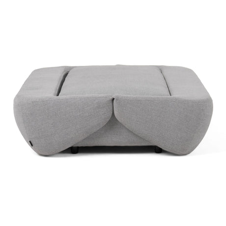 Divani Casa Lerner - Modern Light Grey Fabric Sofa Bed