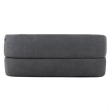 Divani Casa Lerner - Modern Dark Grey Fabric Sofa Bed