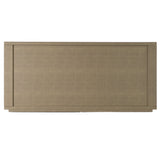 Lois - Modern Beige Shagreen + Brass Dresser - View Image 1