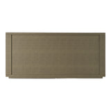 Lois - Modern Beige Shagreen + Brass Dresser - View Image 1