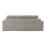 Loki - Modern Grey Fabric 3-Seat Sofa - View Image 1
