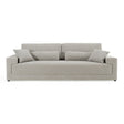 Loki - Modern Grey Fabric 4-Seat Sofa - View Image 1