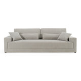Loki - Modern Grey Fabric 4-Seat Sofa - View Image 1