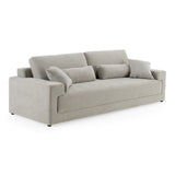 Loki - Modern Grey Fabric 4-Seat Sofa - View Image 1