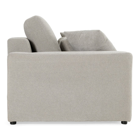 Loki - Modern Grey Fabric 4-Seat Sofa - View Image 1