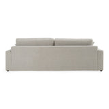 Loki - Modern Grey Fabric 4-Seat Sofa - View Image 1