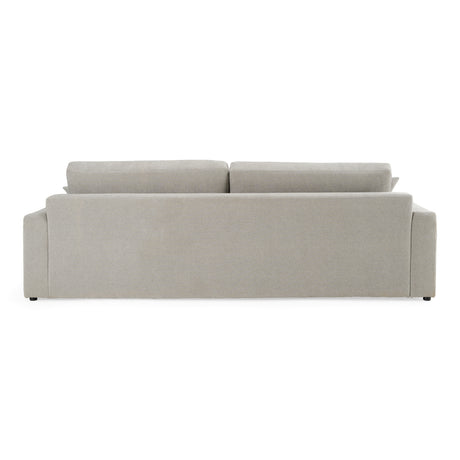 Loki - Modern Grey Fabric 4-Seat Sofa - View Image 1
