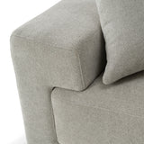 Loki - Modern Grey Fabric 4-Seat Sofa - View Image 1
