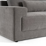 Loki - Modern Grey Fabric Right Facing Sectional Sofa - View Image 1