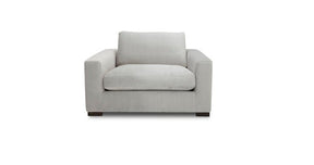 Divani Casa Poppy - Modern White Fabric Lounge Chair | Home Elegance USA