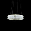 Mina Small Round LED Chandelier – Modern Slim Circular LED Lighting Fixture