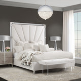 Eclipse LED Chandelier – Silver Dome Modern Contemporary Light Fixture