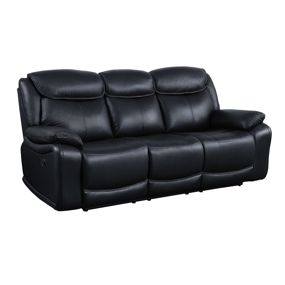 Acme - Ralorel Motion Sofa LV00060 Black Top Grain Leather