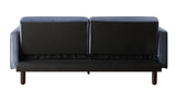 Acme - Qinven Adjustable Sofa LV00085 Dark Gray Velvet