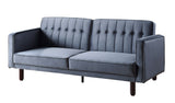 Acme - Qinven Adjustable Sofa LV00085 Dark Gray Velvet