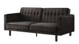 Acme - Qinven Adjustable Sofa LV00086 Dark Brown Velvet