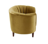 Acme - Millephri Chair LV00165 Olive Yellow Velvet