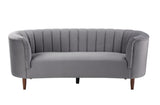 Acme - Millephri Sofa LV00166 Gray Velvet