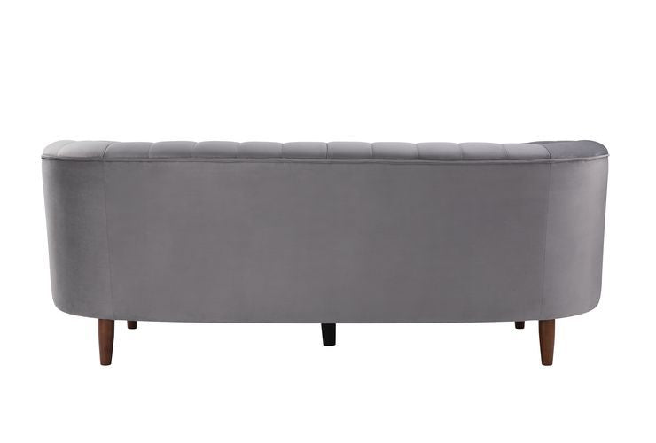 Acme - Millephri Sofa LV00166 Gray Velvet