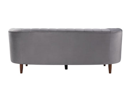 Acme - Millephri Sofa LV00166 Gray Velvet