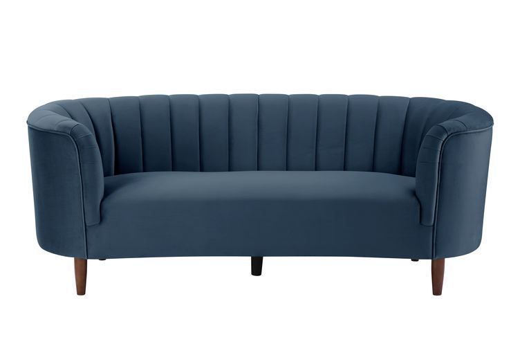 Acme - Millephri Sofa LV00169 Blue Velvet