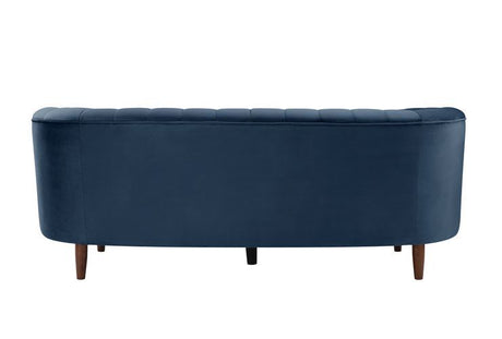 Acme - Millephri Sofa LV00169 Blue Velvet