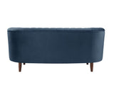 Acme - Millephri Loveseat LV00170 Blue Velvet