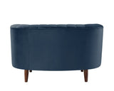 Acme - Millephri Chair LV00171 Blue Velvet