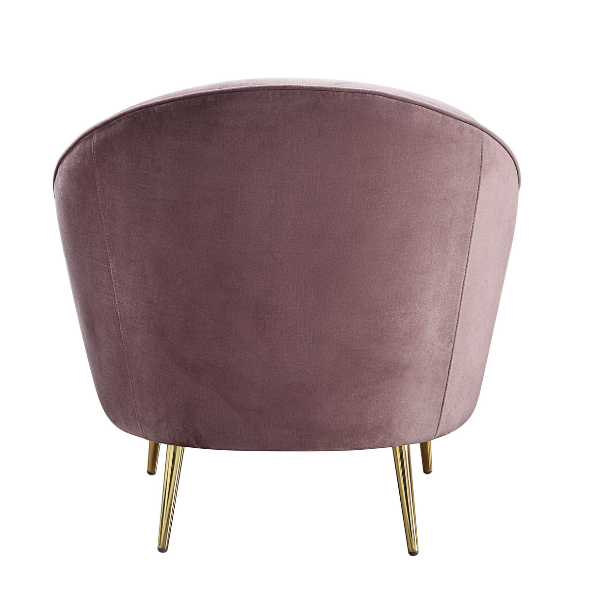 Abey Chair LV00206 Pink Velvet | Acme - LV00206 - Home Elegance USA - 4