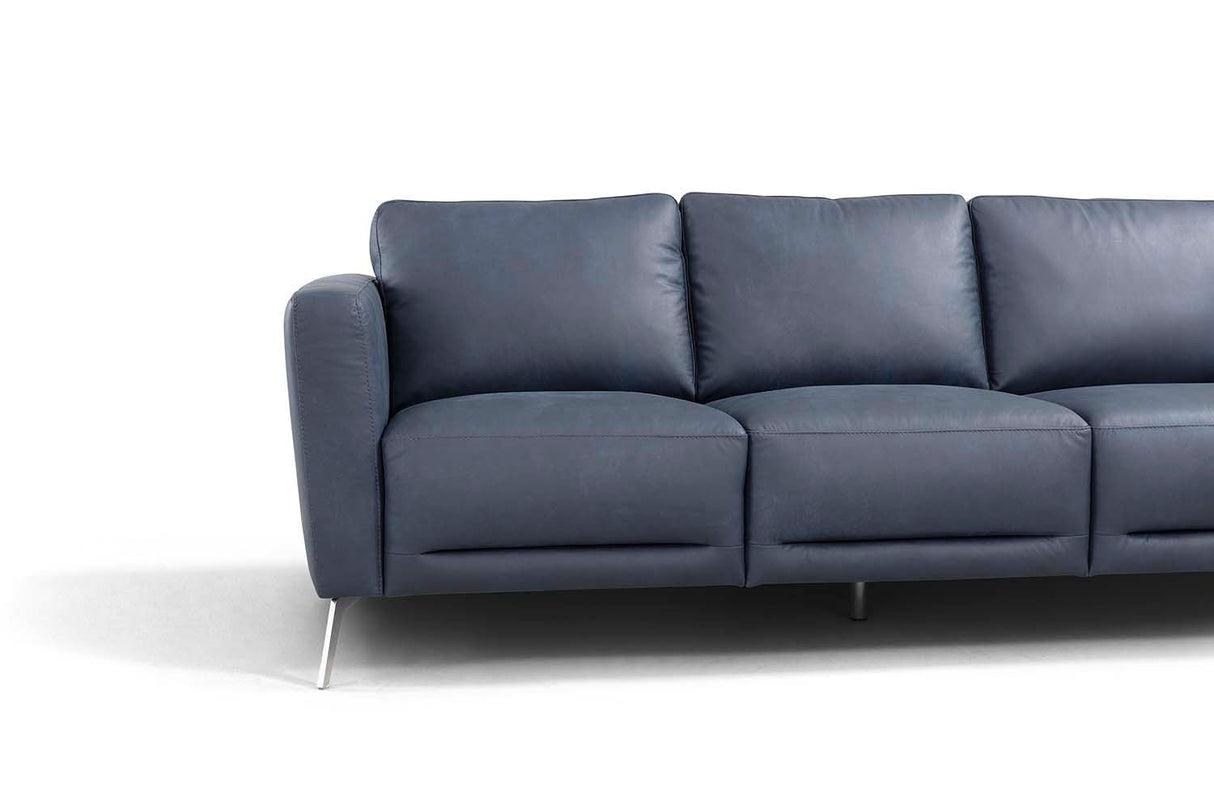 Astonic Sofa LV00212 Blue Leather | Acme - LV00212 - Home Elegance USA - 4