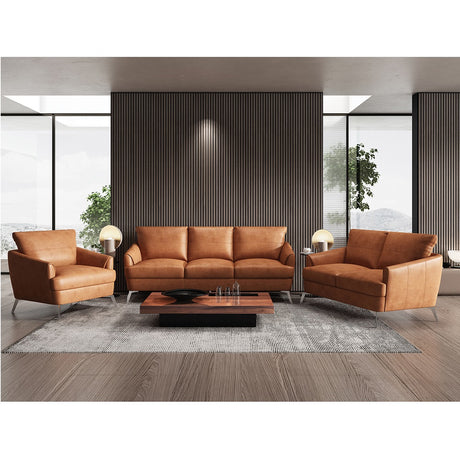 Acme - Safi Loveseat LV00217 Cappuccino Leather