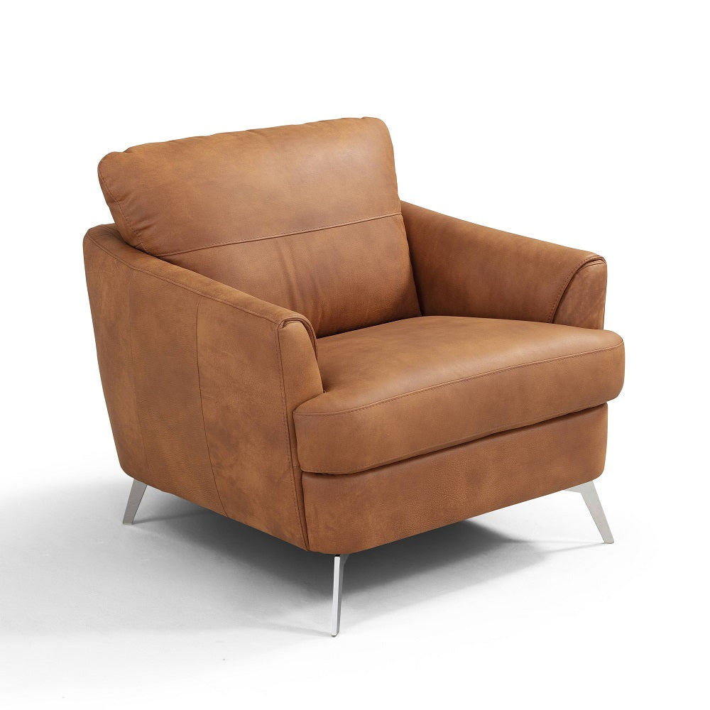 Acme - Safi Chair LV00218 Cappuccino Leather