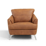 Acme - Safi Chair LV00218 Cappuccino Leather