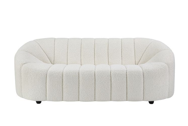 Acme - Osmash Sofa LV00229 White Teddy Sherpa