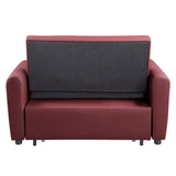 Acme - Caia Adjustable Sofa W/Sleeper LV00343 Red Fabric