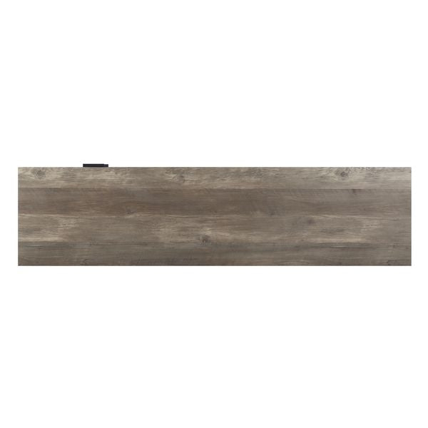 Acme - Nantan Tv Stand LV00405 Rustic Oak & Black Finish