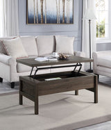 Acme - Zola Coffee Table W/Lift Top LV00446 Walnut Finish