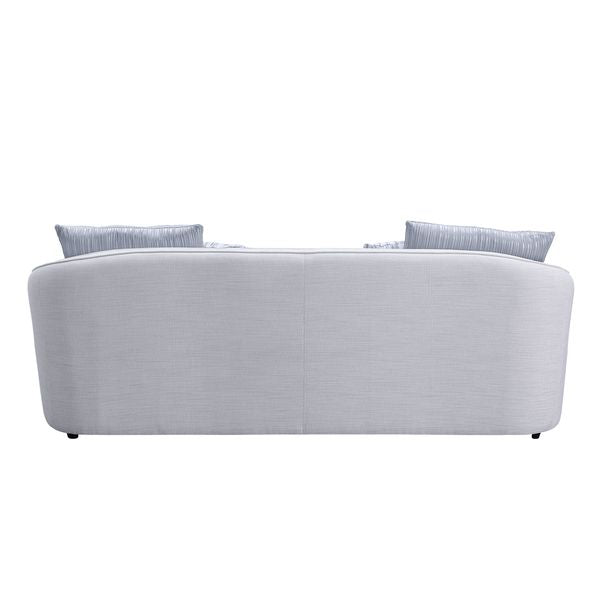 Acme - Mahler II Sofa W/4 Pillows LV00485 Beige Linen