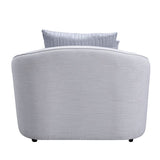 Acme - Mahler II Chair W/2 Pillows LV00487 Beige Linen