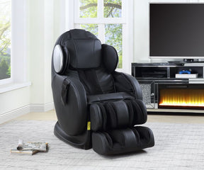 Acme - Pacari Massage Chair LV00570 Black Synthetic Leather