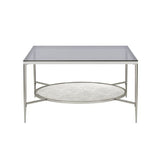 Adelrik Coffee Table LV00574 Glass & Chrome Finish | Acme - LV00574 - Home Elegance USA - 2