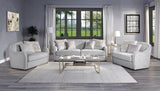 Acme - Mahler Sofa W/4 Pillows LV00578 Beige Linen