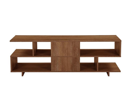 Abhay Tv Stand LV00793 Walnut Finish | Acme - LV00793 - Home Elegance USA - 4