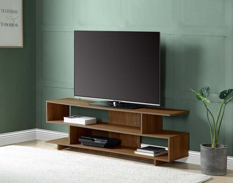 Abhay Tv Stand LV00793 Walnut Finish | Acme - LV00793 - Home Elegance USA - 1