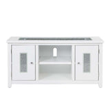 Acme - Elizaveta Tv Stand LV00822 White High Gloss Finish